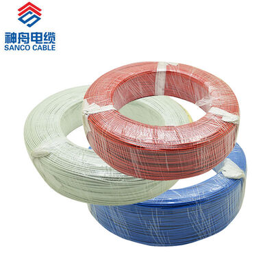 คุณภาพ  7 Strands Tinned Plated Copper Tefzel ETFE Insulation Wire โรงงาน