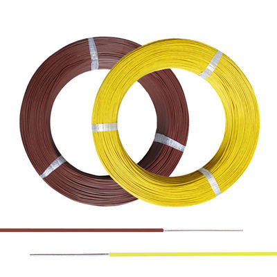 คุณภาพ  FEP 24 Gauge Solid Core Wire Silver Plated High Voltage โรงงาน