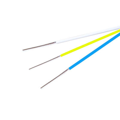 สายไฟประกอบกัน PFA ทองแดงเคลือบด้วยเงินอุณหภูมิสูงที่มีหลายขนาด AWG AC600V มีค่าและ 1-5 ตัวเลือกแกน