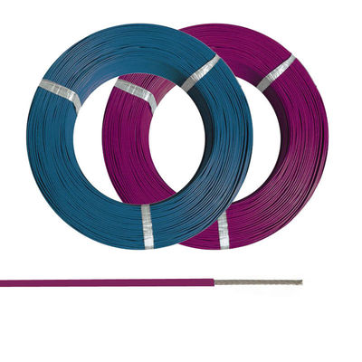 สายไฟประกอบกัน PFA ทองแดงเคลือบด้วยเงินอุณหภูมิสูงที่มีหลายขนาด AWG AC600V มีค่าและ 1-5 ตัวเลือกแกน