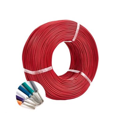 ความต้านทานความร้อน 600V วัด PFA สายประกอบกันด้วยสายประกอบกันด้วยสายประกอบกันที่เคลือบด้วยเงินใน 16 18 26 Gauge