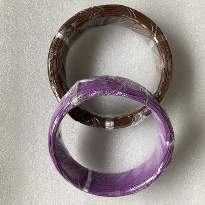 ความต้านทานความร้อน 600V วัด PFA สายประกอบกันด้วยสายประกอบกันด้วยสายประกอบกันที่เคลือบด้วยเงินใน 16 18 26 Gauge