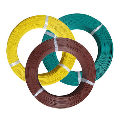 0.35mm2 สาย PFA กันไฟฟ้าด้วยความแรงดันระดับ AC600V และ 1-5 ตัวเลือกแกนสําหรับการใช้งานอุณหภูมิสูง