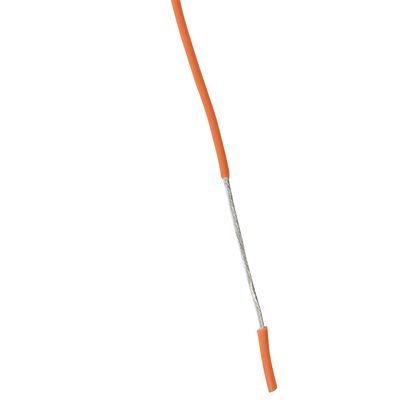 19 สายไฟปรับความร้อน PFA ทองแดงทองเหลืองเคลือบด้วยเงินที่มีแรงดัน AC600V และหลายขนาด AWG