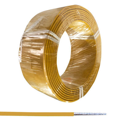 สายไฟทองแดงเคลือบดีบุกตีเกลียว 22 AWG หุ้มด้วย Tefzel ทนความร้อนสูง