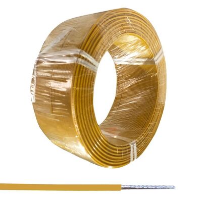 ETFE เทฟเซลเคลือบสาย 22AWG ทองแดงกระป๋องสายทําความร้อน