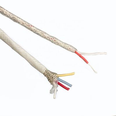 4 คอร์ฟูโรพลาสติกเคเบิลป้องกันเงิน Plated FEP PFA PTFE สายกันไฟฟ้า