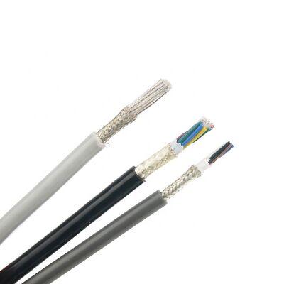 4 คอร์ฟูโรพลาสติกเคเบิลป้องกันเงิน Plated FEP PFA PTFE สายกันไฟฟ้า