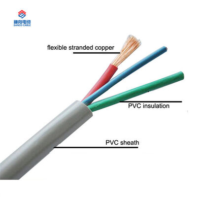 สายไฟ PVC 3 แกน 2.5 มม. H05VV-F จากจีน